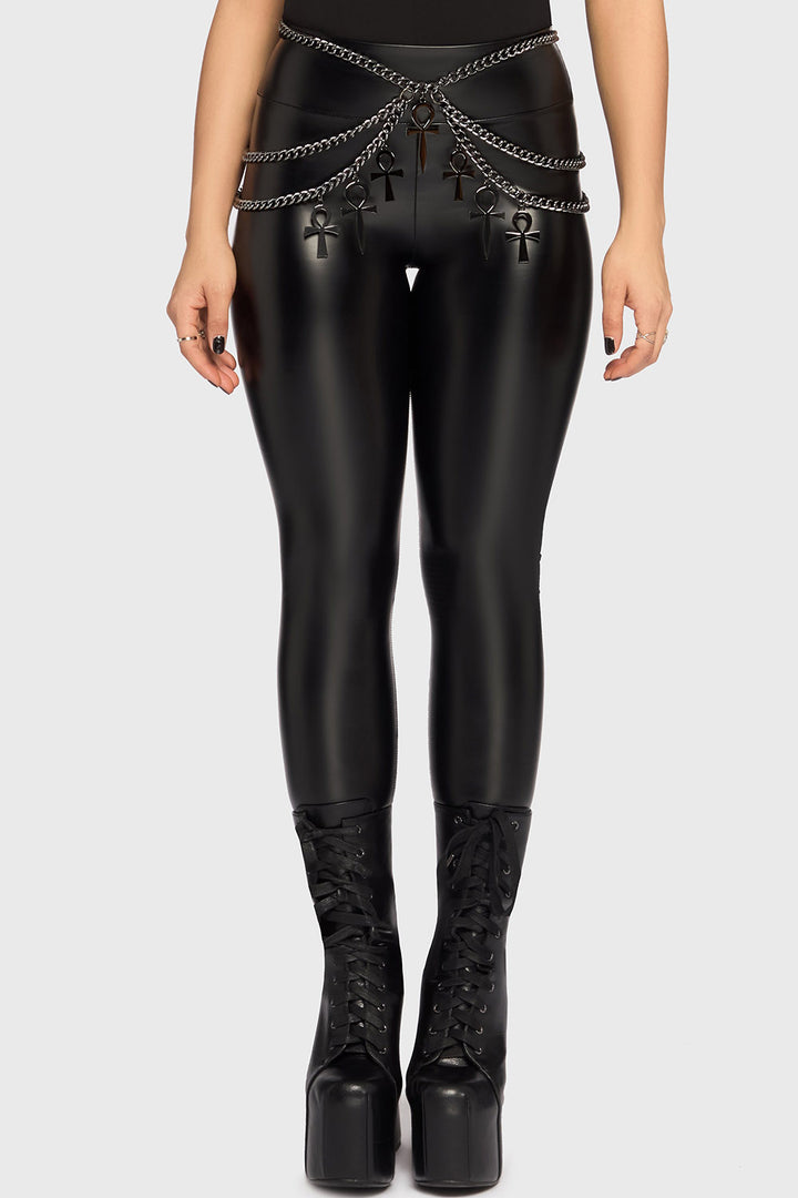 killstar ankh trad goth belt