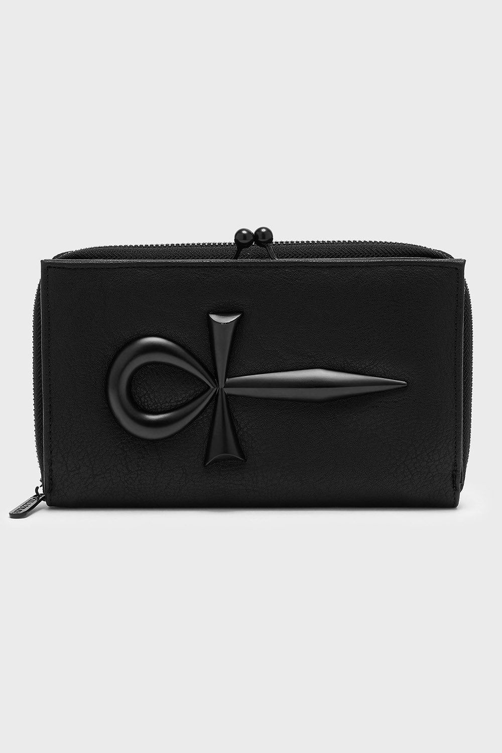 egyptian goth ankh symbol wallet