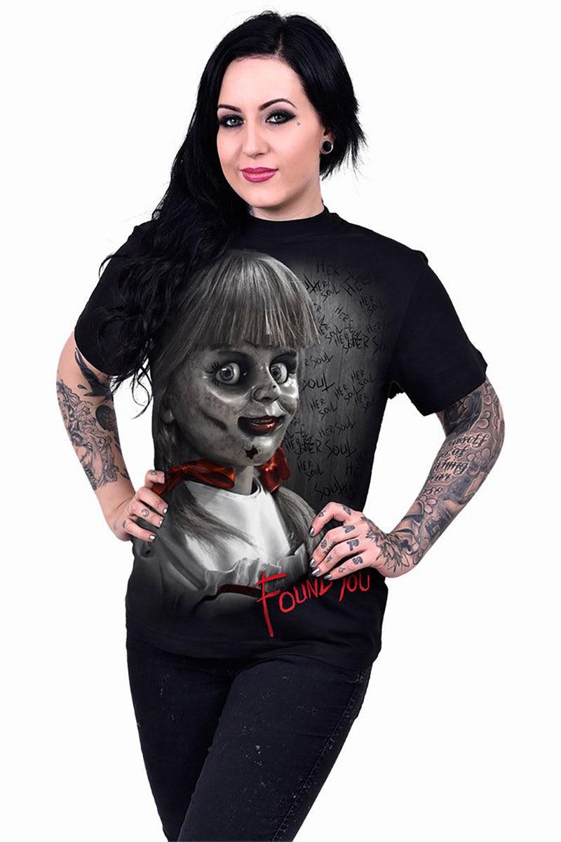 Annabelle The Conjuring T-Shirt [Unisex] - graphic t-shirt - VampireFreaks - Spiral