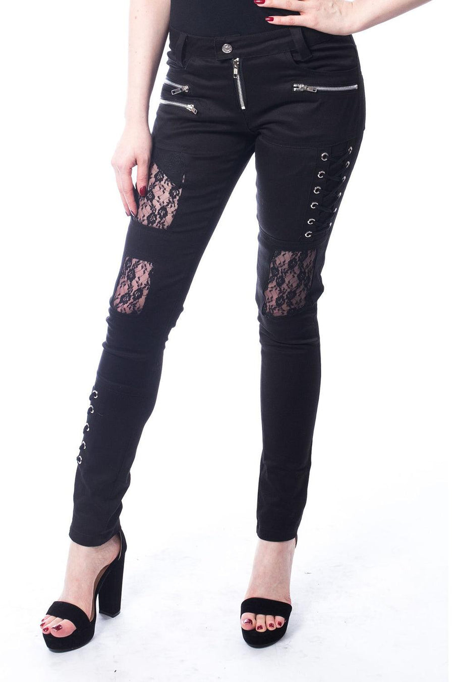 Anoir Pants - womens bottoms - VampireFreaks - Poizen Industries