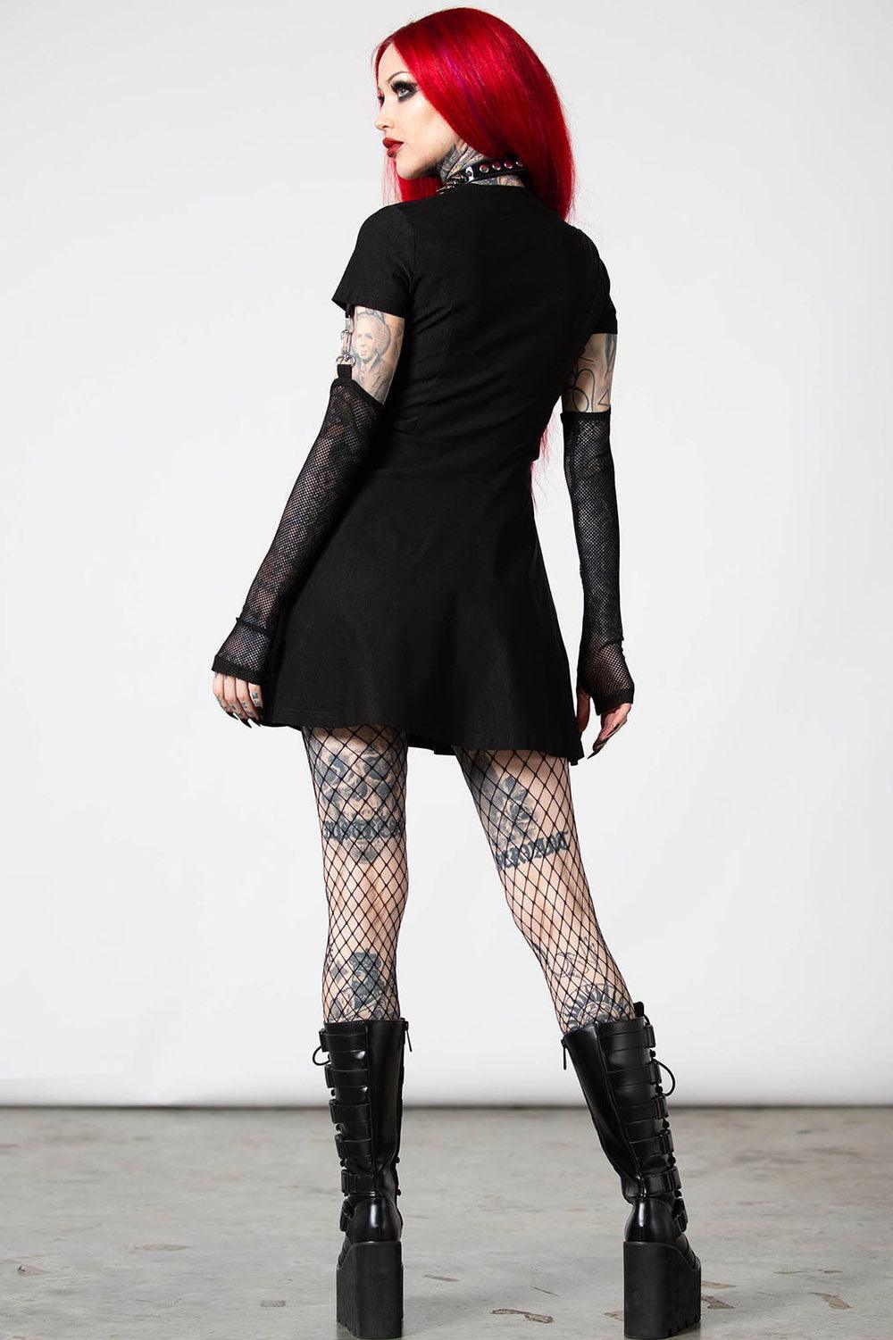 Anti Everything Zip Dress - dresses - VampireFreaks - Killstar