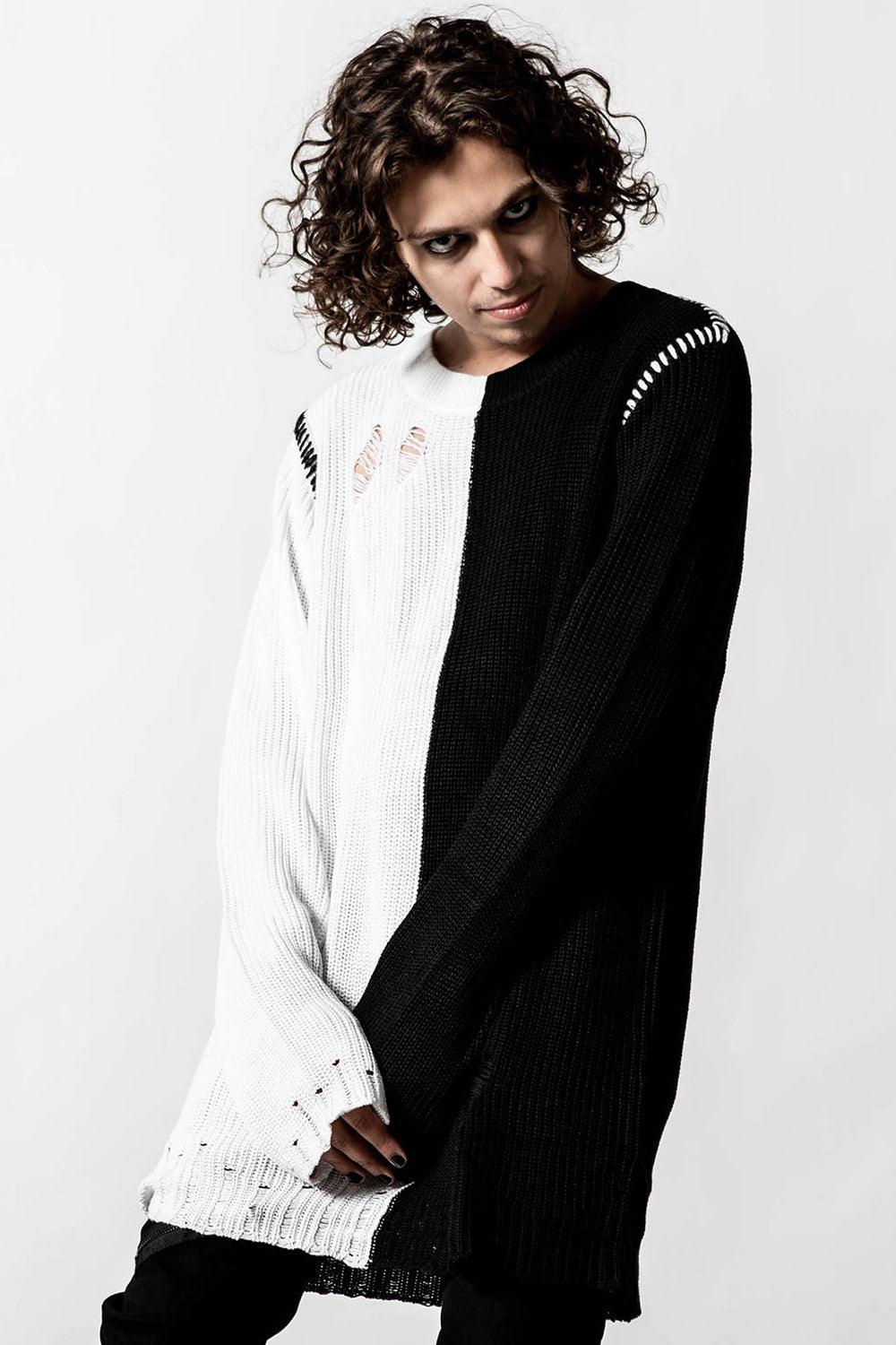 Antithesis Knit Sweater - mens outerwear - VampireFreaks - Killstar