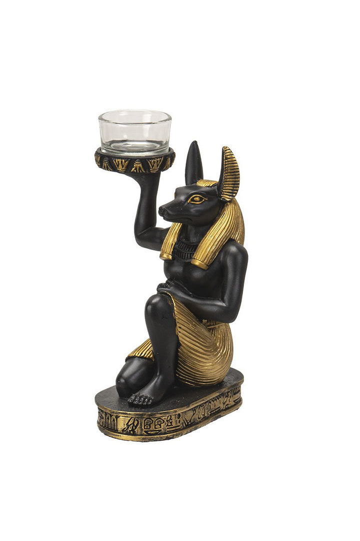 anubis candle holder