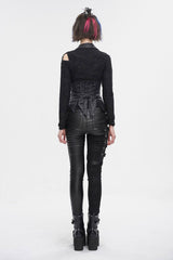 Apocalypta Underbust Corset - womens outerwear - VampireFreaks - Devil Fashion