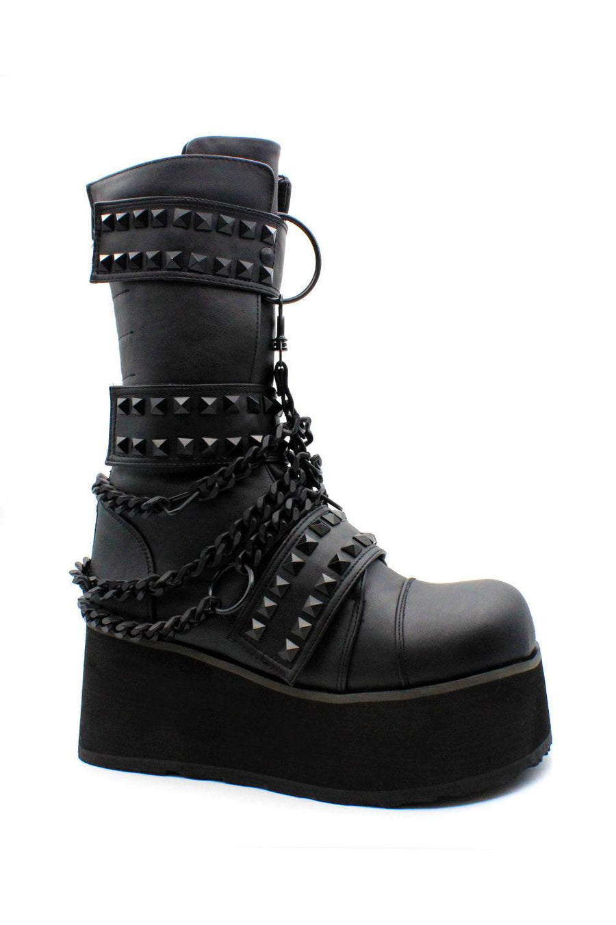 Apocalyptic Punk TRA138 Platform Boots - mens shoes - VampireFreaks - Demonia