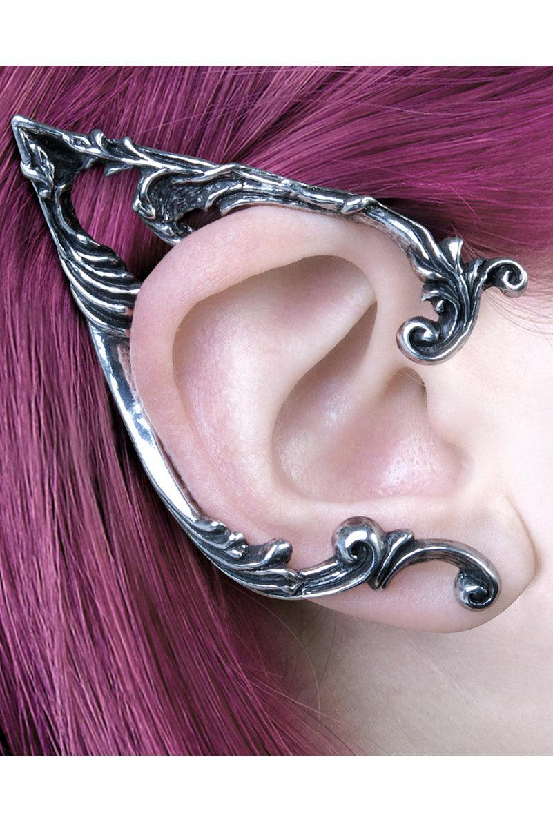 Arboreus Elf Ear Wrap Earring [Left or Right] - jewelry - VampireFreaks - Alchemy