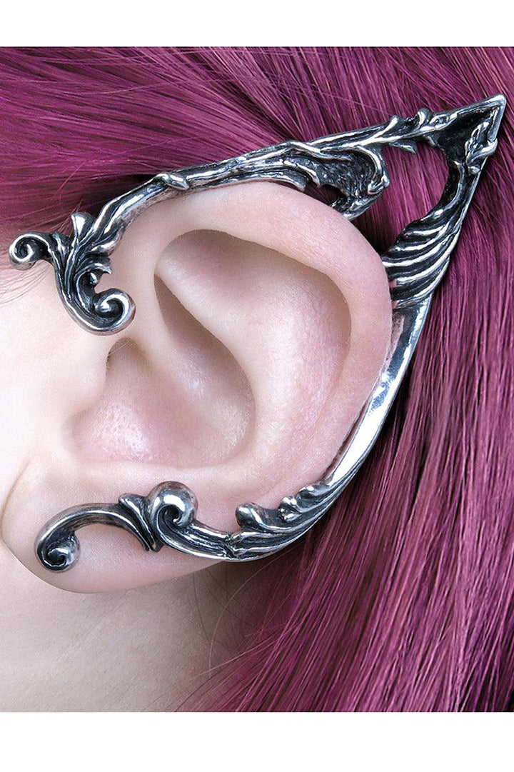 Arboreus Elf Ear Wrap Earring [Left or Right] - jewelry - VampireFreaks - Alchemy