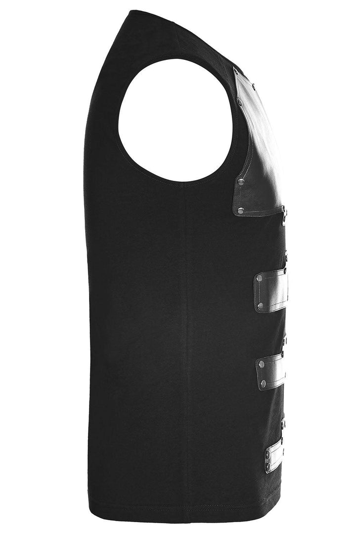 Armour Sleeveless Top - mens tops - VampireFreaks - Punk Rave