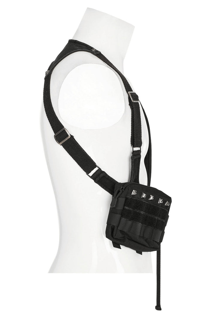 post-apocalyptic punk harness bag 