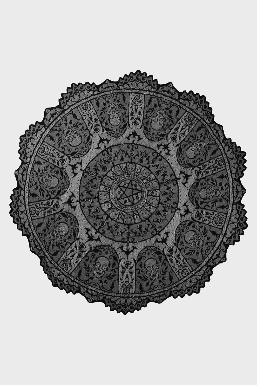 Asra Lace Tablecloth - housewares - VampireFreaks - Killstar