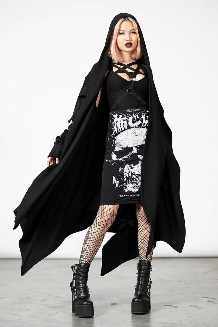 Assassins Hooded Cardigan [UNISEX] - mens outerwear - VampireFreaks - Killstar