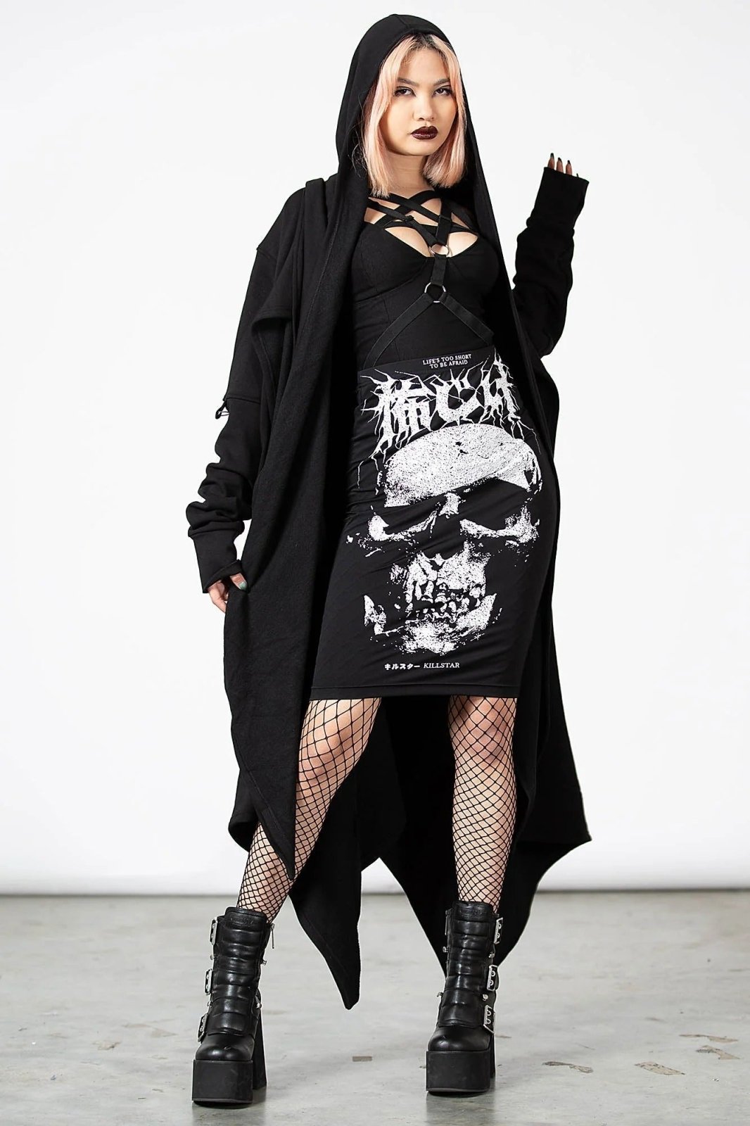 Assassins Hooded Cardigan [UNISEX] - mens outerwear - VampireFreaks - Killstar