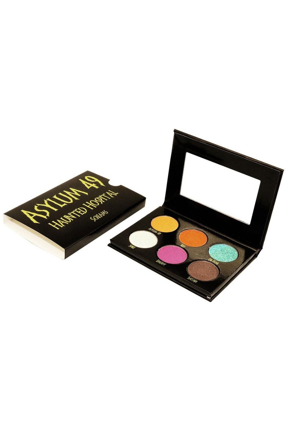 Asylum 49 Eyeshadow Palette [SCREAM] - cosmetics - VampireFreaks - Curst Kosmetics