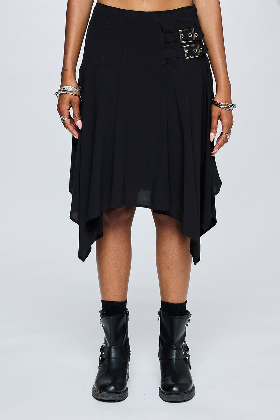 handkerchief hem skirt