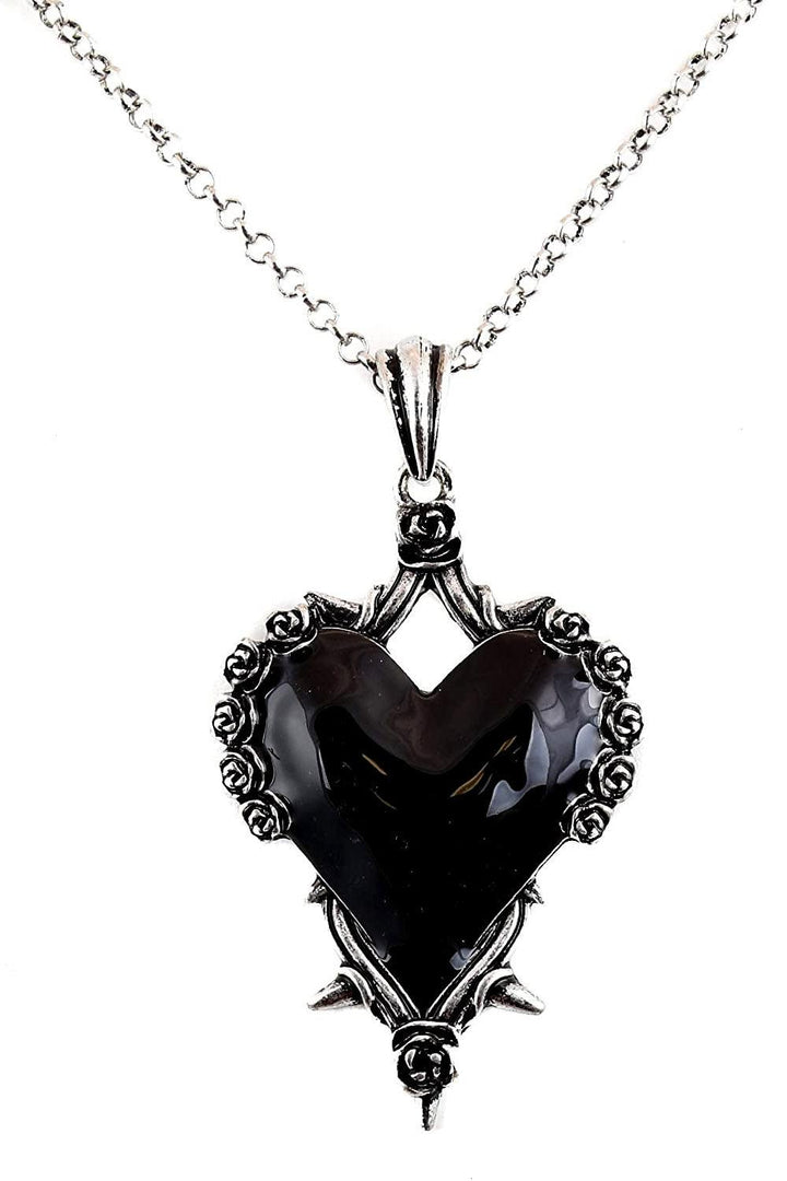 Aurora's Dead Rose Necklace [Defective] - jewelry - VampireFreaks - Funk Plus