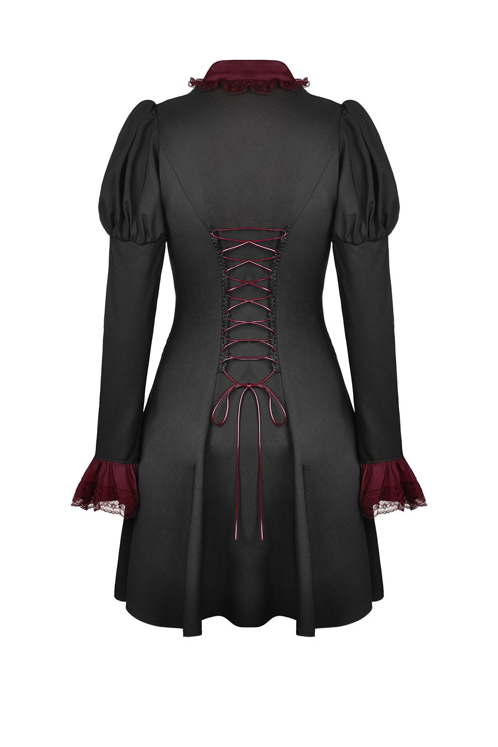 Autumnal Goth Ruffle Dress - dresses - VampireFreaks - Dark In Love