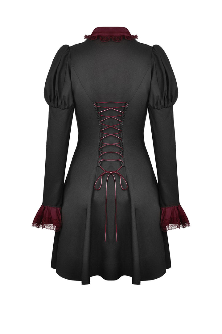 Autumnal Goth Ruffle Dress - dresses - VampireFreaks - Dark In Love