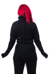 Ava Top [Black] - womens outerwear - VampireFreaks - Poizen Industries
