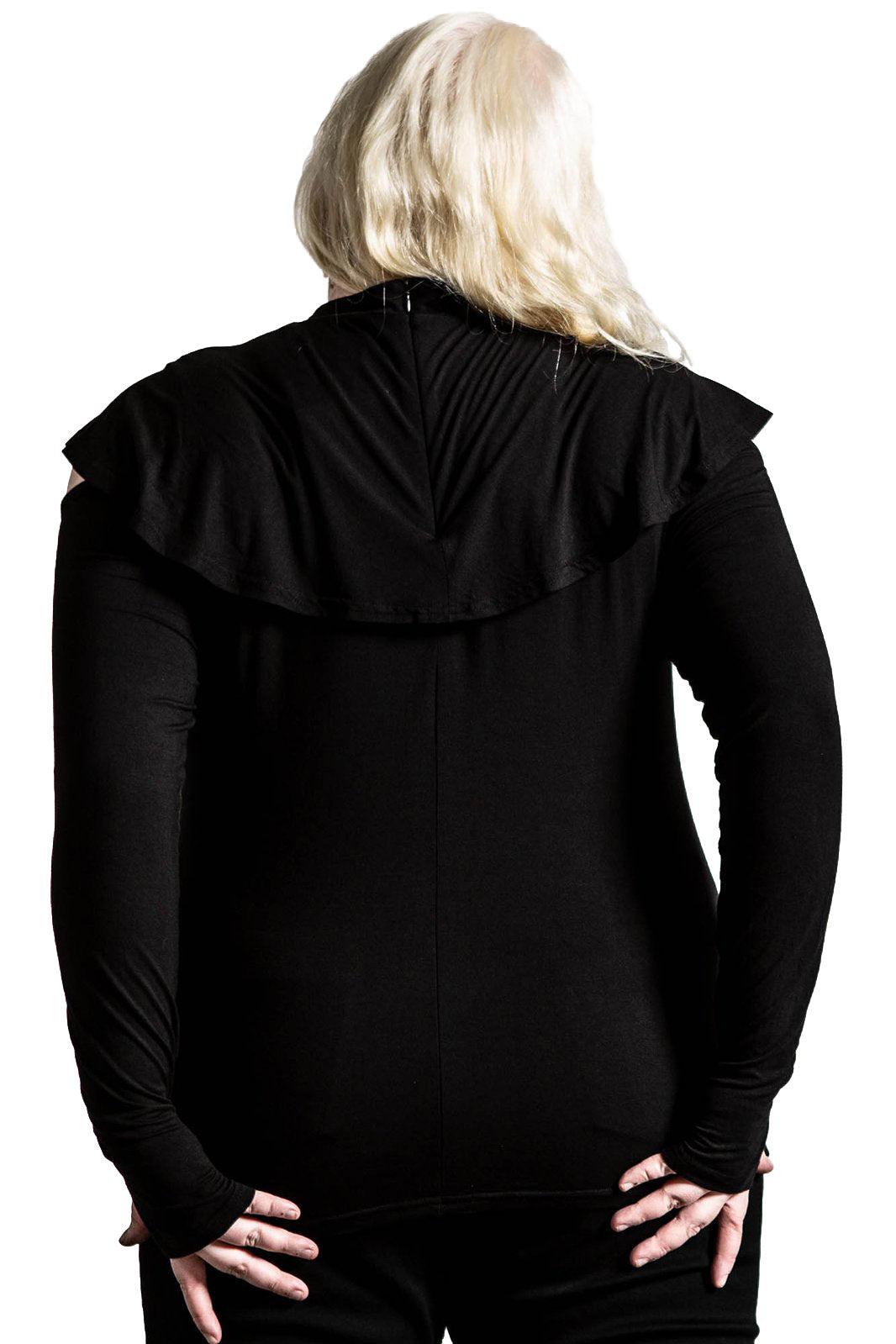 Aysling Cape Top - womens tops - VampireFreaks - Killstar