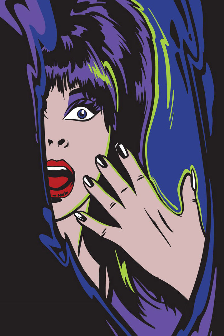 rockabilly elvira socks