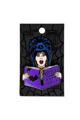 officially licensed elvira mistress of the dark enamel pin