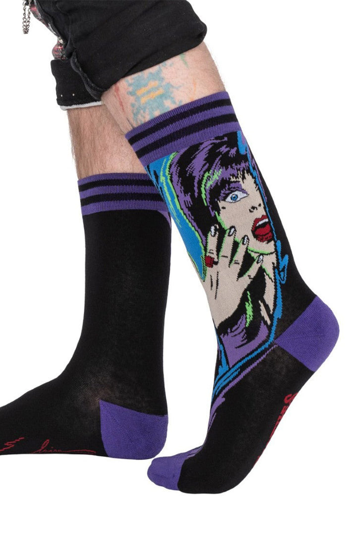 elvira mistress of the dark socks