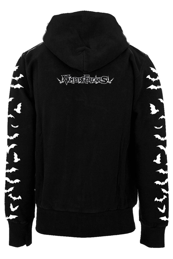 Baby Bat Hoodie [Zipper or Pullover] - mens outerwear - VampireFreaks - VampireFreaks