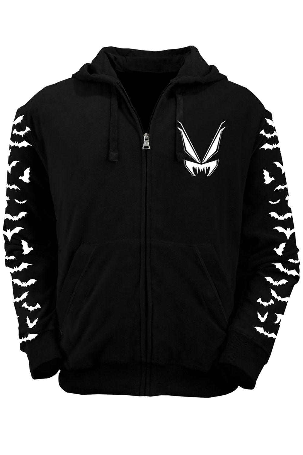 Baby Bat Hoodie [Zipper or Pullover] - mens outerwear - VampireFreaks - VampireFreaks