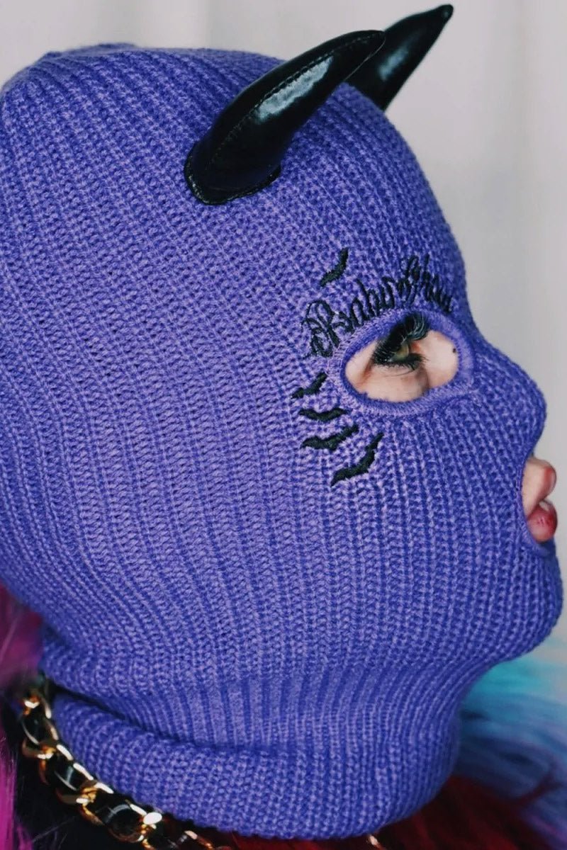 Baby Ghoul Embroidered Balaclava Ski Mask - hats & scarves & headwear - VampireFreaks - Too Fast