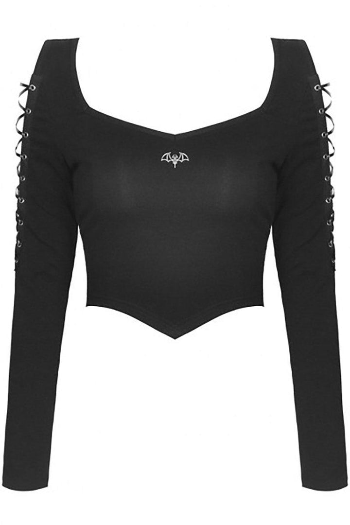 Baby Goth Crop Top - womens tops - VampireFreaks - Dark In Love