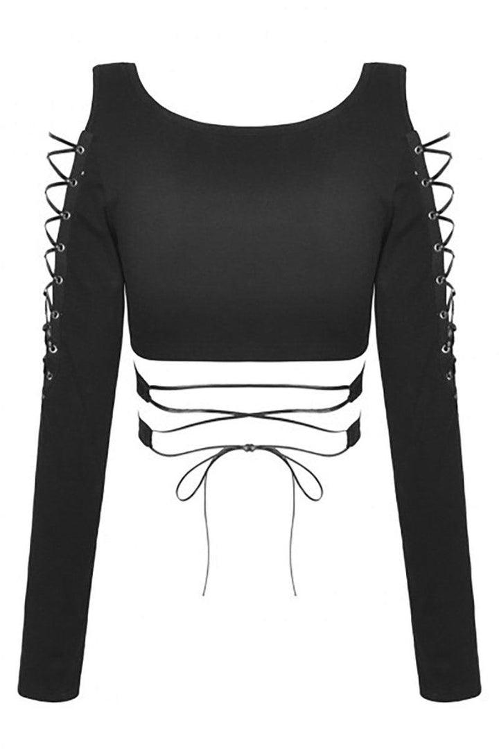 Baby Goth Crop Top - womens tops - VampireFreaks - Dark In Love