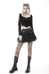 Baby Goth Crop Top - womens tops - VampireFreaks - Dark In Love