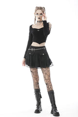 Baby Goth Crop Top - womens tops - VampireFreaks - Dark In Love