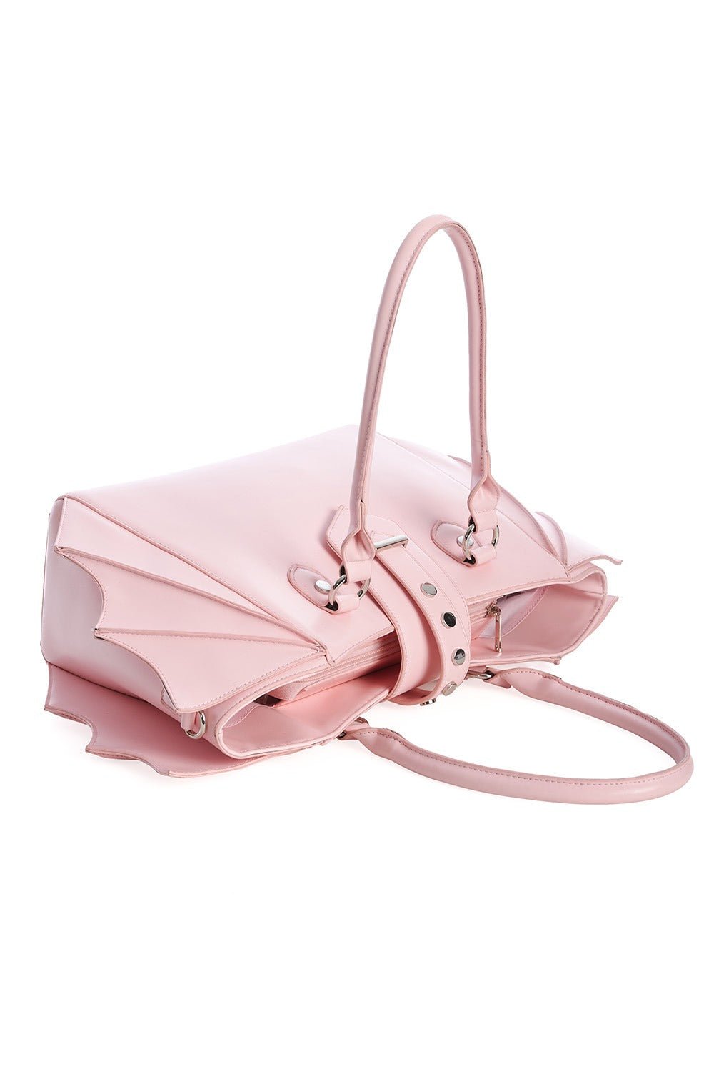 Baby Pink Bat Purse [PASTEL PINK] - bags & wallets - VampireFreaks - Banned Apparel / Lost Queen