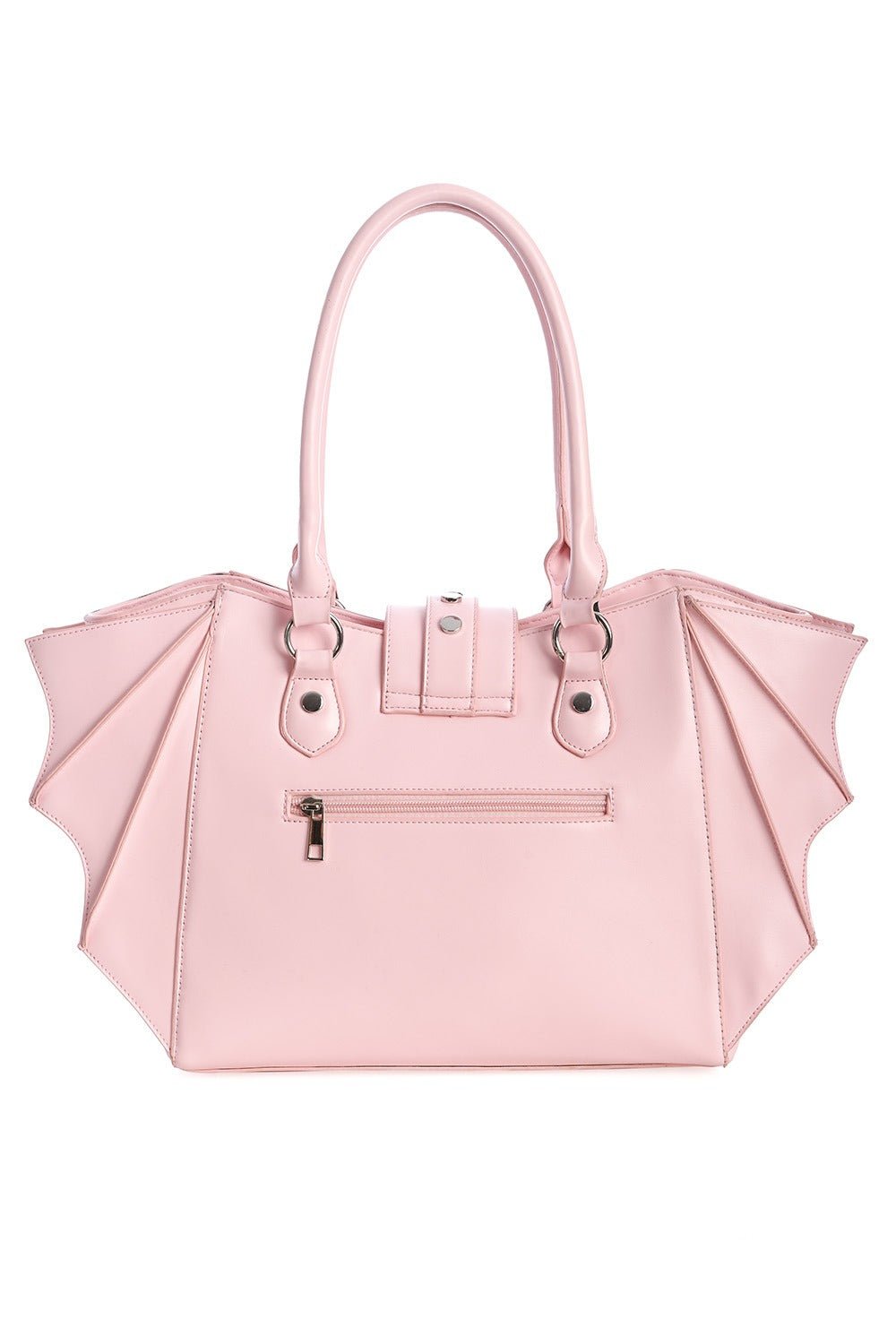 Baby Pink Bat Purse [PASTEL PINK] - bags & wallets - VampireFreaks - Banned Apparel / Lost Queen