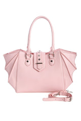 Baby Pink Bat Purse [PASTEL PINK] - bags & wallets - VampireFreaks - Banned Apparel / Lost Queen