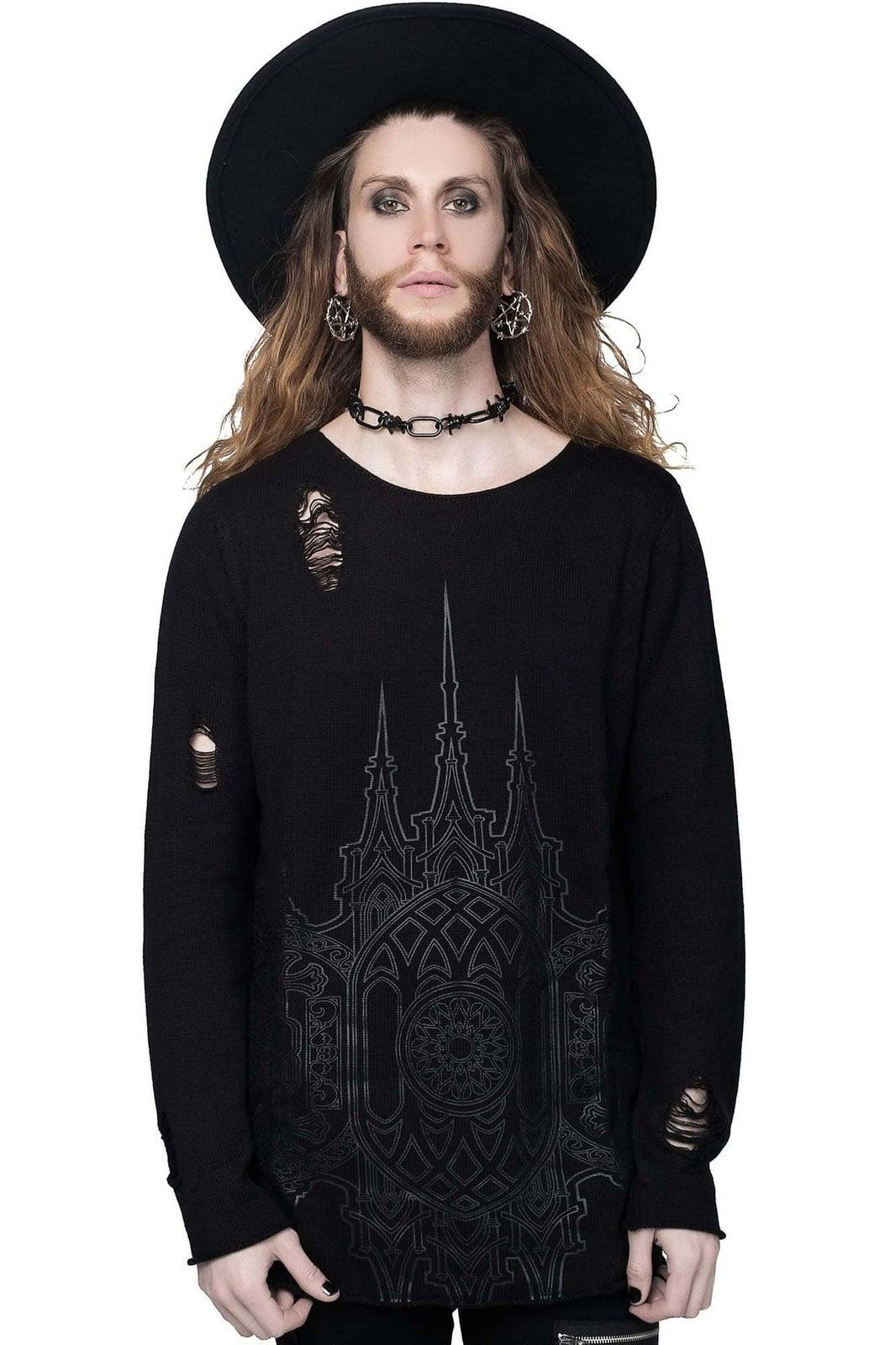 Baccus Sweater [Unisex] - mens outerwear - VampireFreaks - Killstar