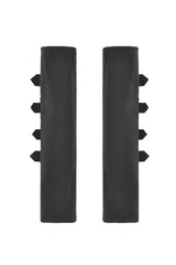 Black punk arm warmers