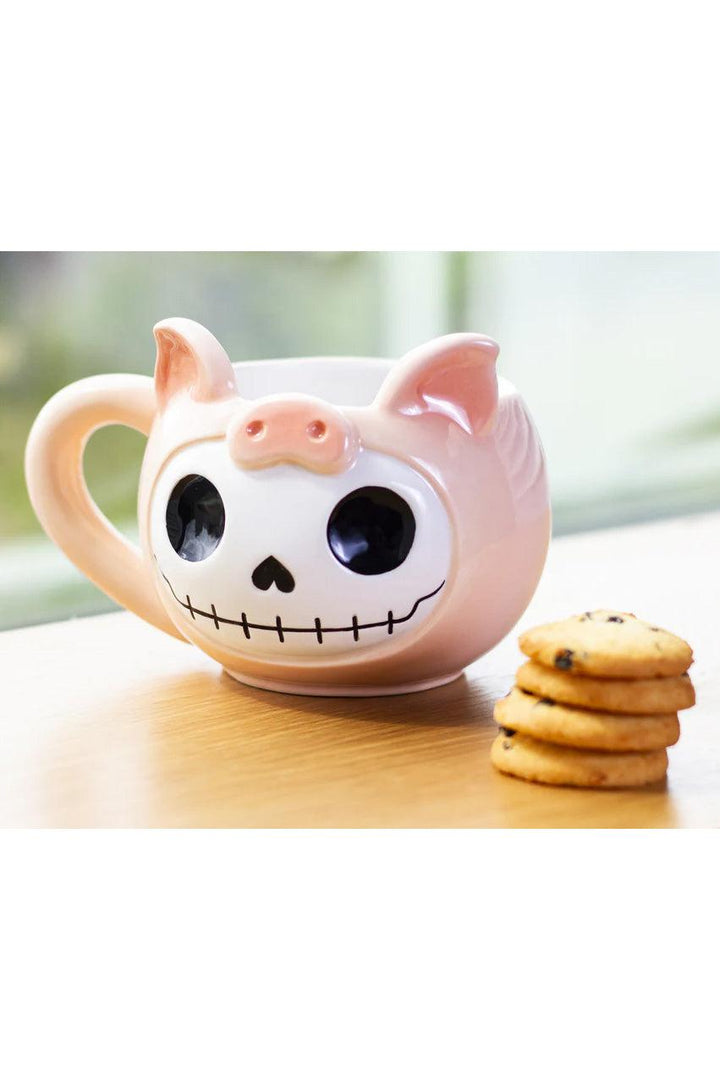 Bacon the Dead Pig Mug - housewares - VampireFreaks - Furrybones