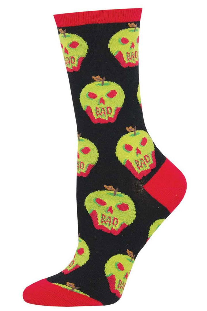 Bad Apple Socks [Womens] - socks & stockings - VampireFreaks - Sock Smith