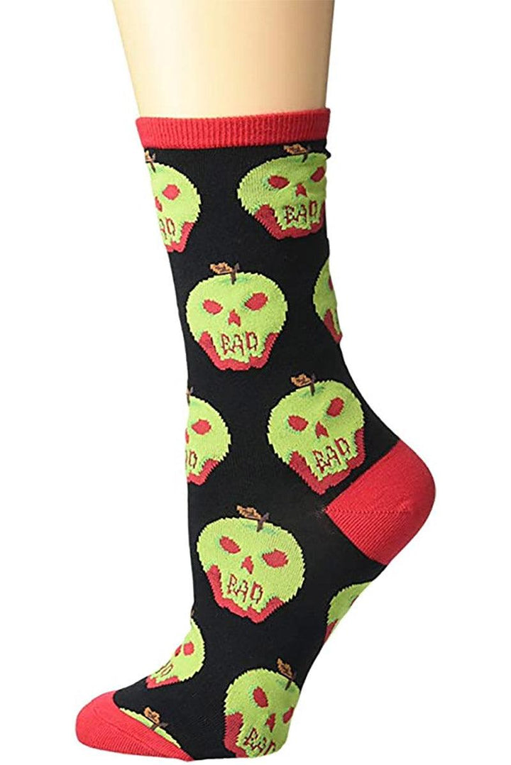 Bad Apple Socks [Womens] - socks & stockings - VampireFreaks - Sock Smith