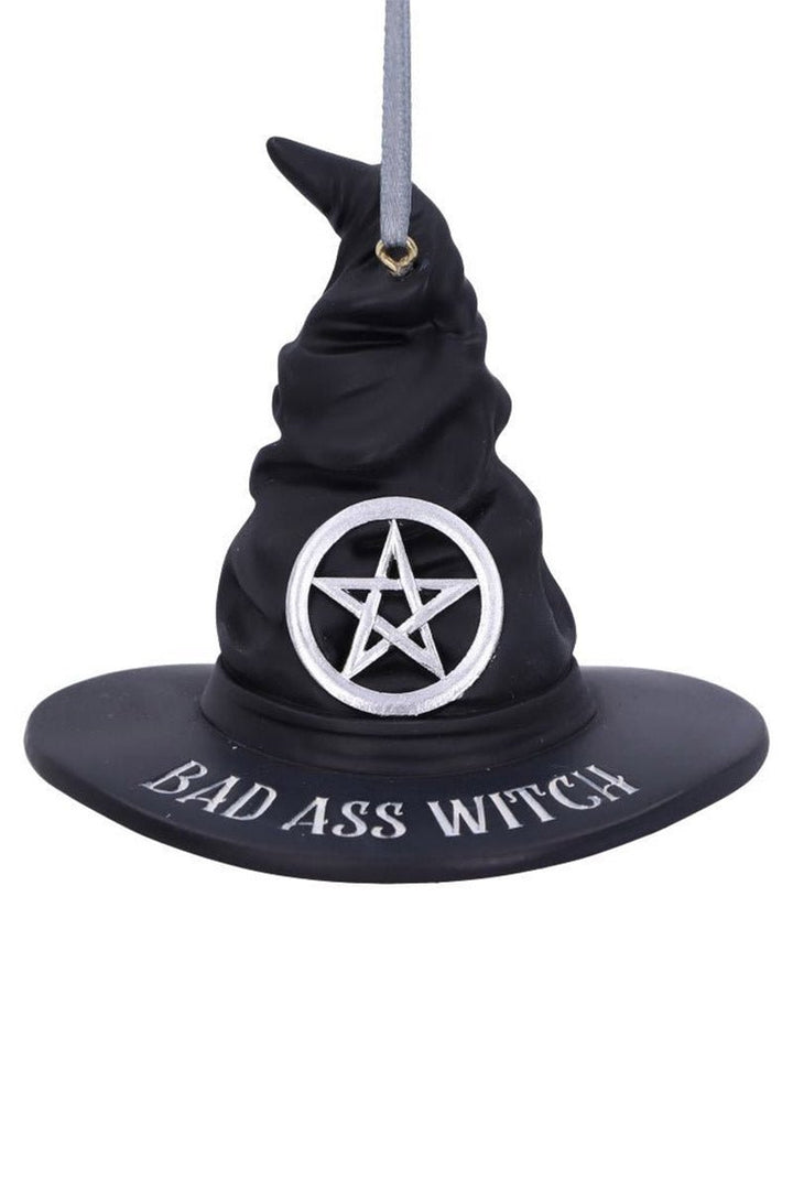 Bad Ass Witch Hanging Ornament - housewares - VampireFreaks - Nemesis Now