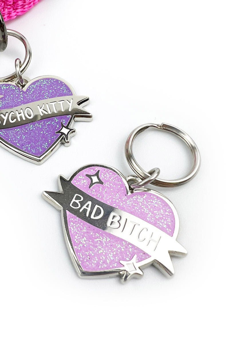 Bad Bitch Pet Collar Tag