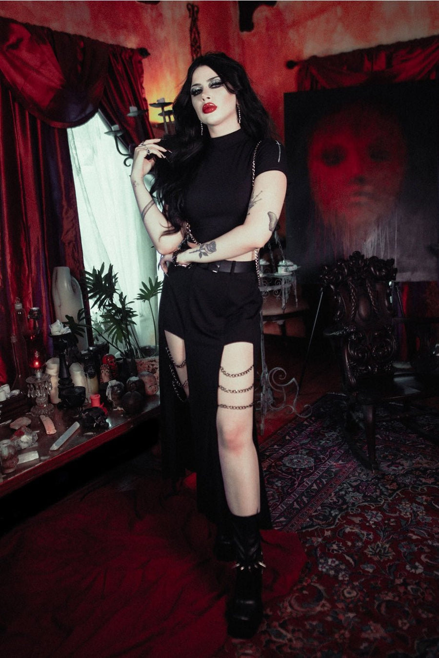 Bad Ritual Skirt – VampireFreaks