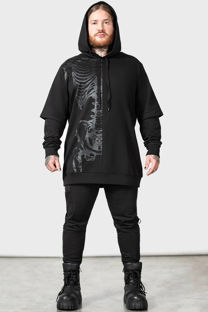 Bad2the Hoodie [UNISEX] - mens outerwear - VampireFreaks - Killstar