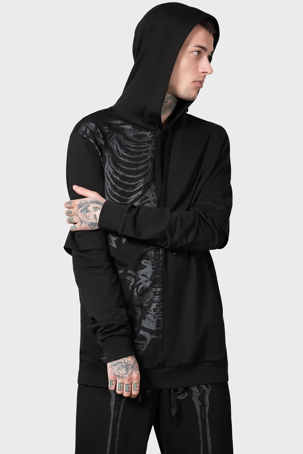 Bad2the Hoodie [UNISEX] - mens outerwear - VampireFreaks - Killstar