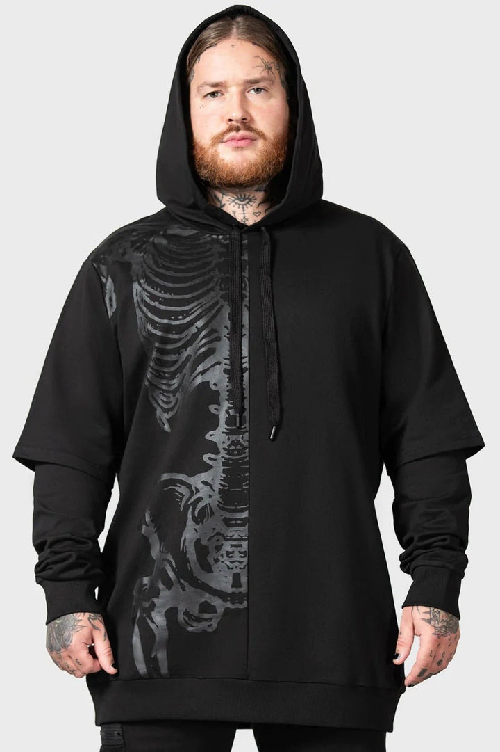 Bad2the Hoodie [UNISEX] - mens outerwear - VampireFreaks - Killstar