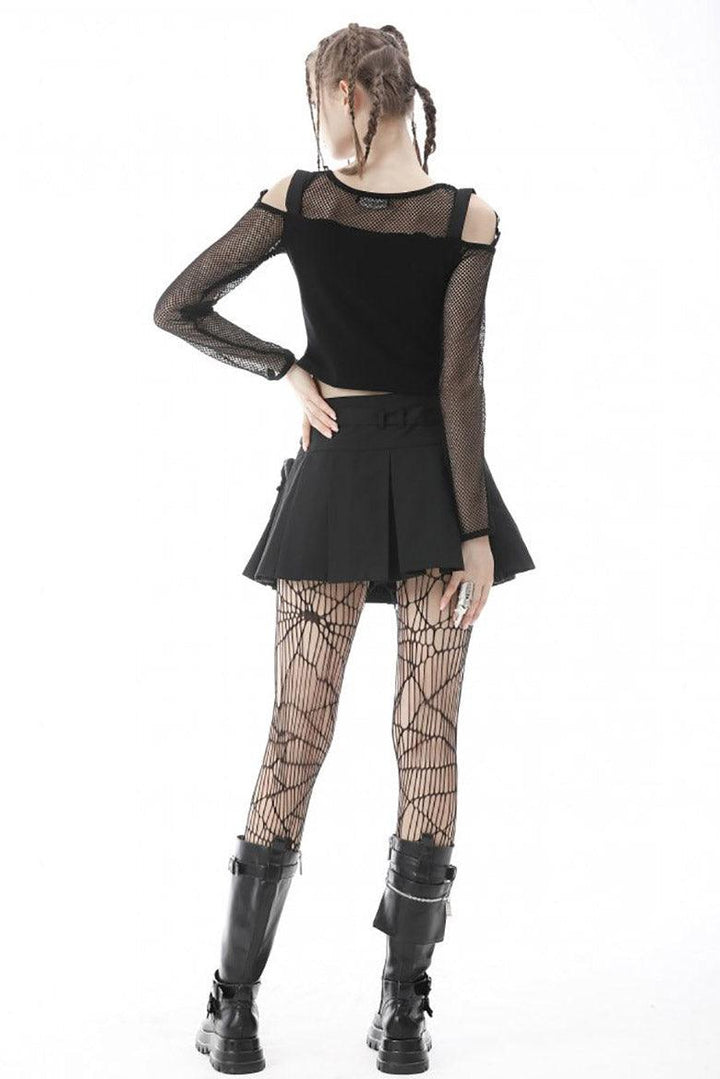 Baddiecore Pleated Mini Skirt - skirts - VampireFreaks - Dark In Love