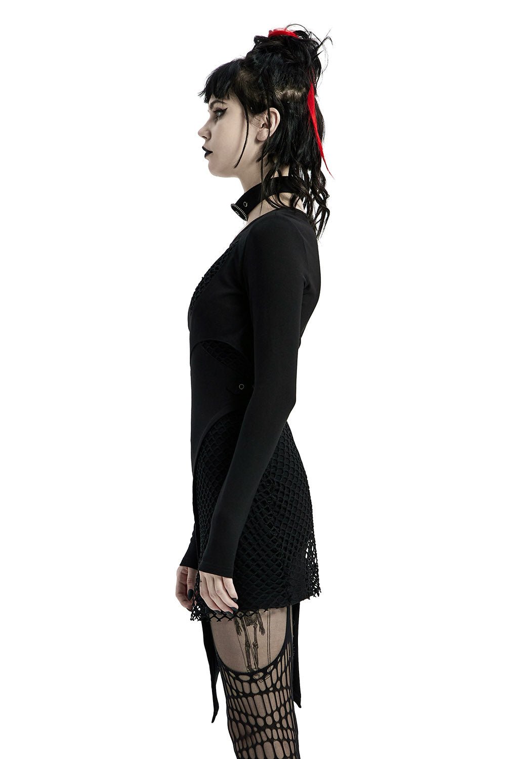 Baddycore Bodycon Mini Dress - dresses - VampireFreaks - Punk Rave