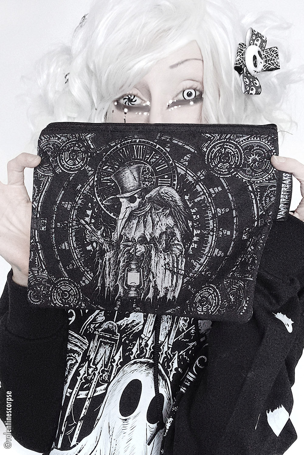 Bolsa de maquillaje del Doctor de la Peste